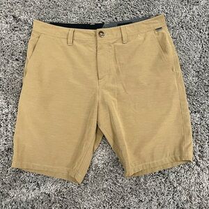 Volcom khaki shorts size 34 waist